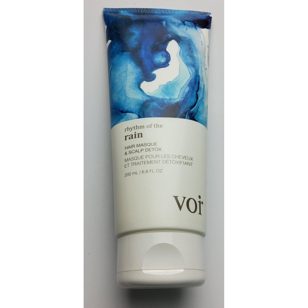 Voir Haircare Rhythm of the Rain Hair Masque & Scalp Detox 6.8 Fl Oz, Sealed